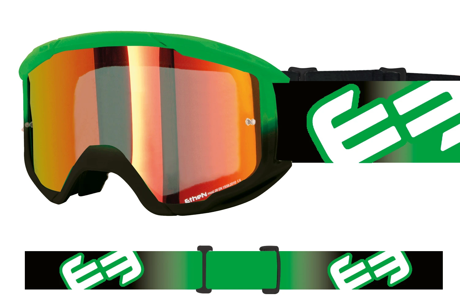 06 Evolution Top Sfumato Nero / Verde